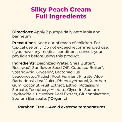 Silky Peach Cream